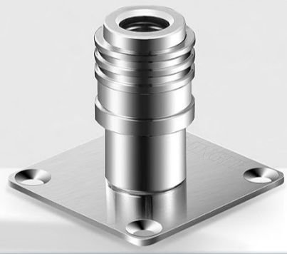Holder, Self-Locking 1/4″ QC — Stainless Steel 304 — GKF-ACC-0158