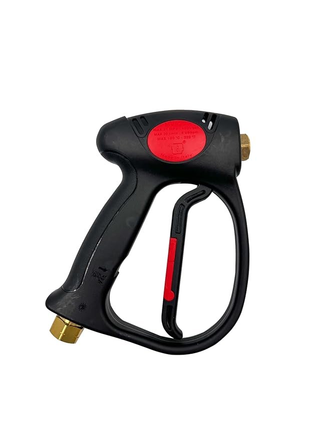 Italy-Type Pressure Washer Gun — M22/14 M Swivel to 1/4″ F — GKF-ACC-0159