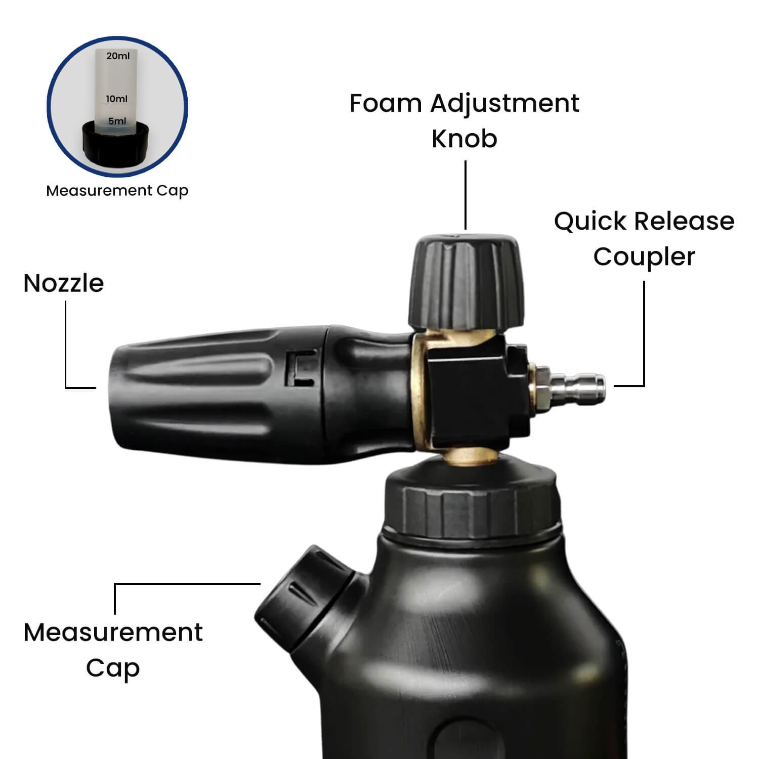 Foam Cannon — Side Open — GKF-FMC-0148