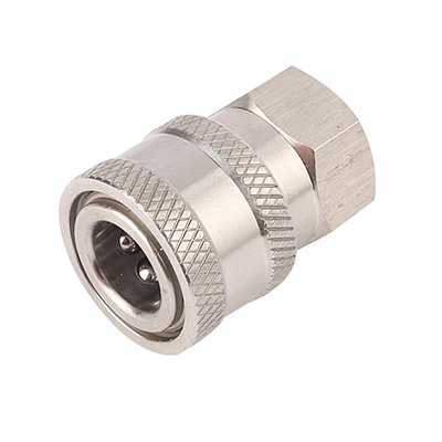 Connector 1/4″ F → 1/4″ Coupler — Stainless Steel 201 — GKF-SPR-0117