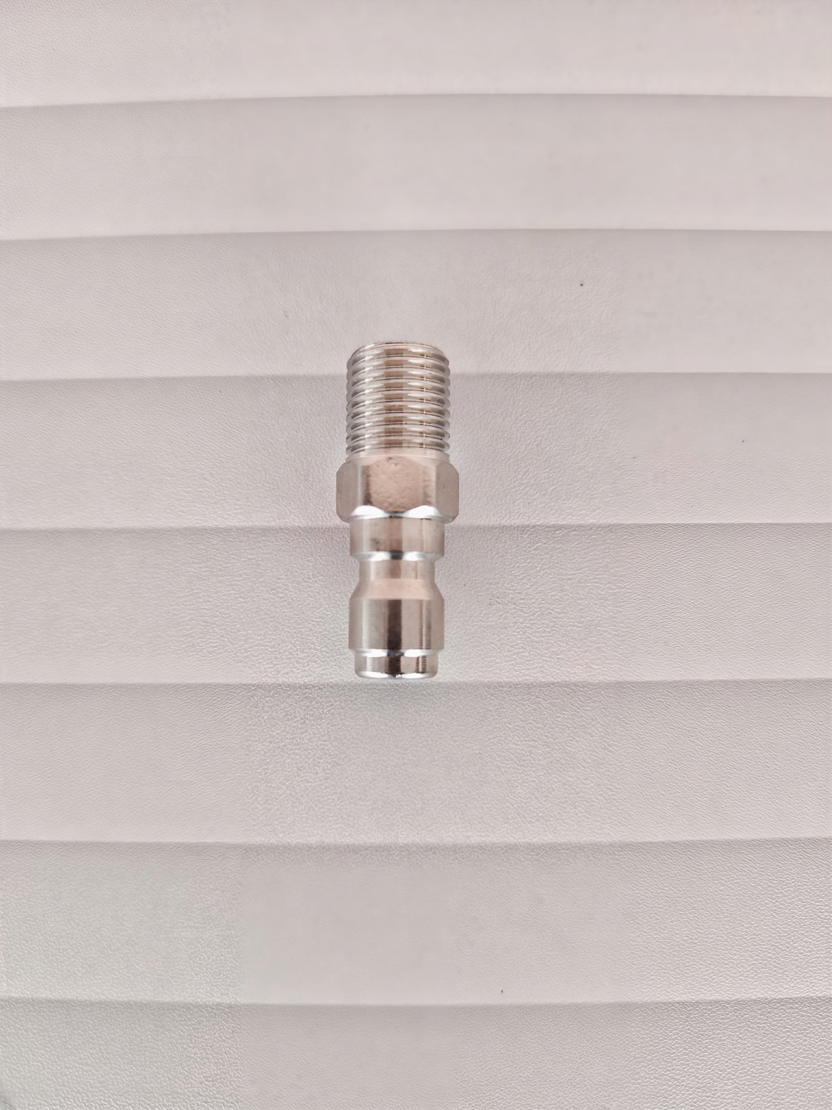 Connector 1/4″ M → 1/4″ Plug — Stainless Steel 201 — GKF-SPR-0122