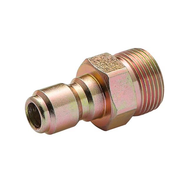 Connector M22/14 M → 3/8″ Plug — Brass — GKF-SPR-0138