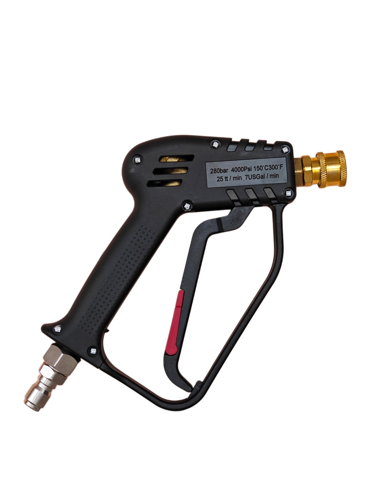 Pressure Gun with Swivel — Stainless Steel 304 & Brass — GKF-SPR-0176