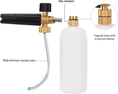 Foam Cannon 1L — Brass — GKF-FMC-0145, view 2 of 3