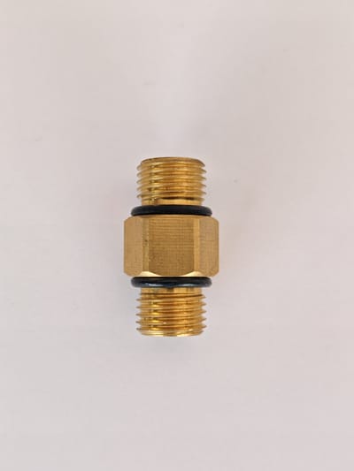 Connector 1/4″M–1/4″M — Brass or SS304 — GKF-SPR-0113, view 4 of 4