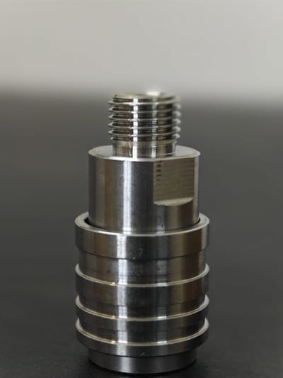 Connector 1/4″ M Coupler, Self-Locking — Stainless Steel 304 — GKF-SPR-0119, view 4 of 4