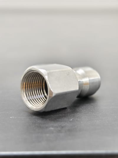 Connector 3/8″ M → 3/8″ Plug — Stainless Steel 201 — GKF-SPR-0130, view 2 of 2