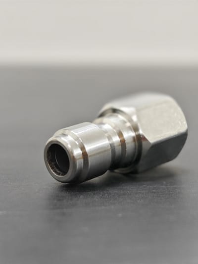 Connector 3/8″ M → 3/8″ Plug — Stainless Steel 201 — GKF-SPR-0130