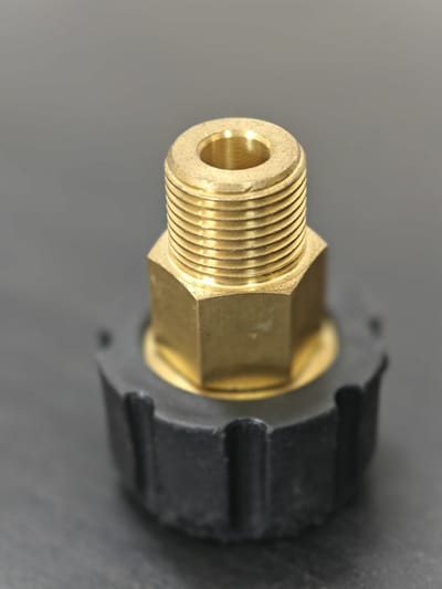 Connector M22/14 F → 3/8″ M — Brass + Rubber — GKF-SPR-0132, view 5 of 5