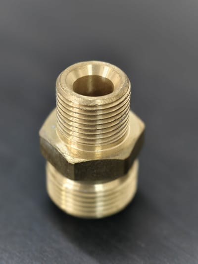 Connector M22/14 M → 3/8″ M — Brass — GKF-SPR-0136, view 4 of 4