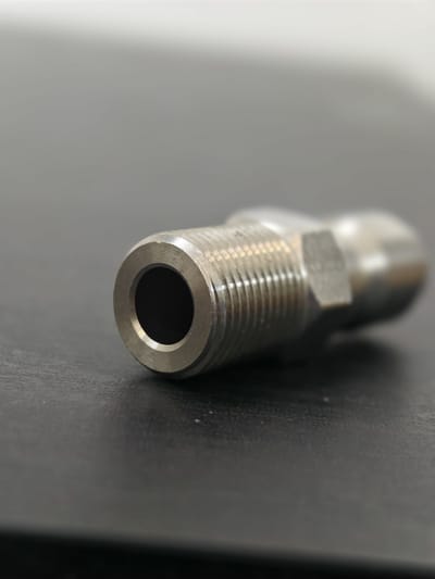 Connector M22/14 M → 3/8″ M — Stainless Steel 201 — GKF-SPR-0137, view 2 of 5